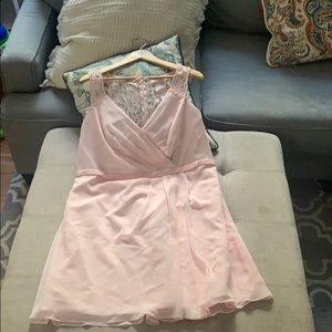 Beautiful lace back cocktail dress